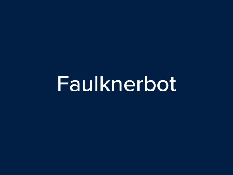 Faulknerbot